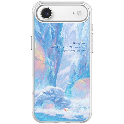 Glacier Red House Pattern Magnetic Phone Case, For iPhone 17 Pro Max, For iPhone 17 Pro, For iPhone 17, For iPhone Air