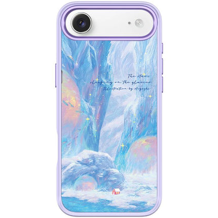 Glacier Red House Pattern Magnetic Phone Case, For iPhone 17 Pro Max, For iPhone 17 Pro, For iPhone 17, For iPhone Air