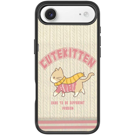 Adorable Woolen Cat Pattern Magnetic Phone Case, For iPhone 17 Pro Max, For iPhone 17 Pro, For iPhone 17, For iPhone Air