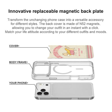 Adorable Woolen Cat Pattern Magnetic Phone Case, For iPhone 17 Pro Max, For iPhone 17 Pro, For iPhone 17, For iPhone Air