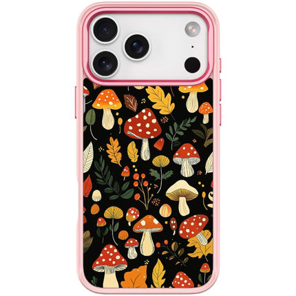 Jungle Mushrooms Pattern Magnetic Phone Case, For iPhone 17 Pro Max, For iPhone 17 Pro, For iPhone 17, For iPhone Air
