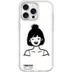 For iPhone 15 Pro / Transparent White
