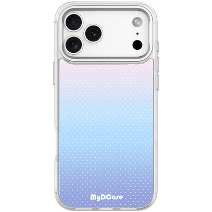 Sky Blue Dots Pattern Magnetic Phone Case, For iPhone 17 Pro Max, For iPhone 17 Pro, For iPhone 17, For iPhone Air
