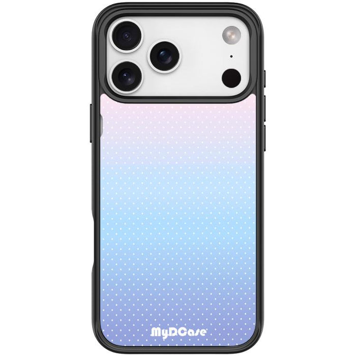 Sky Blue Dots Pattern Magnetic Phone Case, For iPhone 17 Pro Max, For iPhone 17 Pro, For iPhone 17, For iPhone Air
