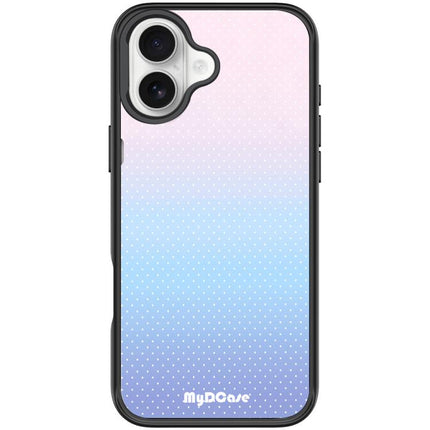 Sky Blue Dots Pattern Magnetic Phone Case, For iPhone 17 Pro Max, For iPhone 17 Pro, For iPhone 17, For iPhone Air