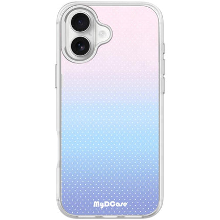 Sky Blue Dots Pattern Magnetic Phone Case, For iPhone 17 Pro Max, For iPhone 17 Pro, For iPhone 17, For iPhone Air