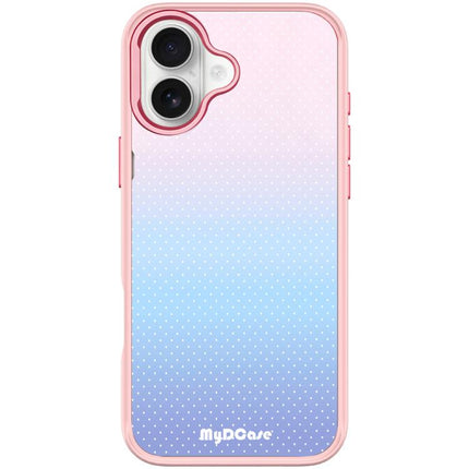 Sky Blue Dots Pattern Magnetic Phone Case, For iPhone 17 Pro Max, For iPhone 17 Pro, For iPhone 17, For iPhone Air