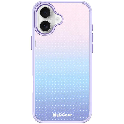 Sky Blue Dots Pattern Magnetic Phone Case, For iPhone 17 Pro Max, For iPhone 17 Pro, For iPhone 17, For iPhone Air