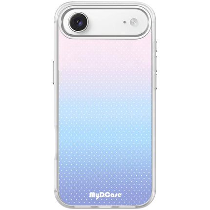 Sky Blue Dots Pattern Magnetic Phone Case, For iPhone 17 Pro Max, For iPhone 17 Pro, For iPhone 17, For iPhone Air