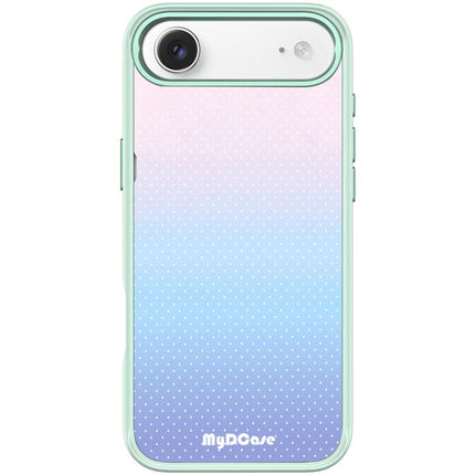Sky Blue Dots Pattern Magnetic Phone Case, For iPhone 17 Pro Max, For iPhone 17 Pro, For iPhone 17, For iPhone Air