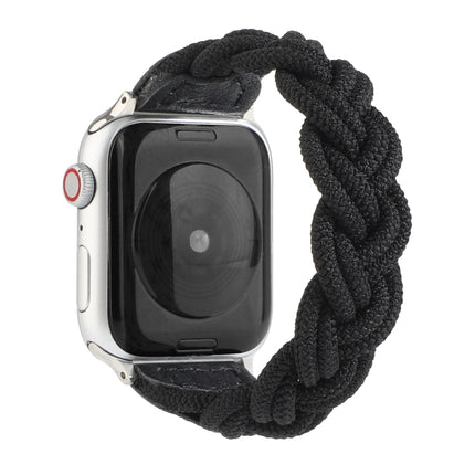 Elastic Woven Watchband For Apple Watch Series 6 & SE & 5 & 4 40mm / 3 & 2 & 1 38mm, 130mm