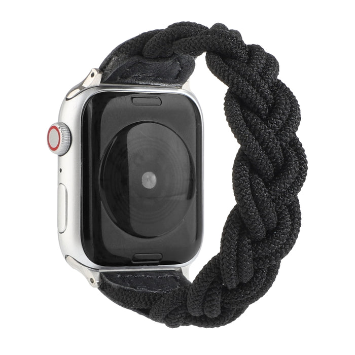 Elastic Woven Watchband For Apple Watch Series 6 & SE & 5 & 4 40mm / 3 & 2 & 1 38mm, 130mm