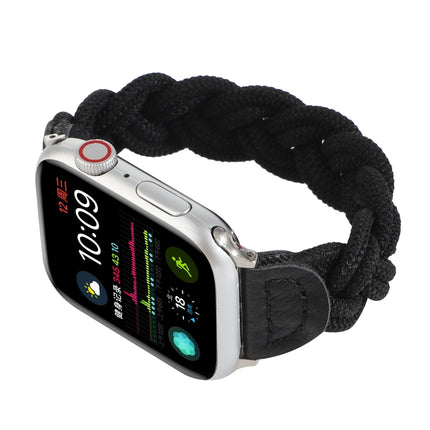 Elastic Woven Watchband For Apple Watch Series 6 & SE & 5 & 4 40mm / 3 & 2 & 1 38mm, 150mm