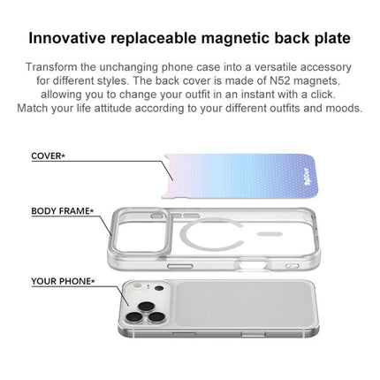 Sky Blue Dots Pattern Magnetic Phone Case, For iPhone 17 Pro Max, For iPhone 17 Pro, For iPhone 17, For iPhone Air