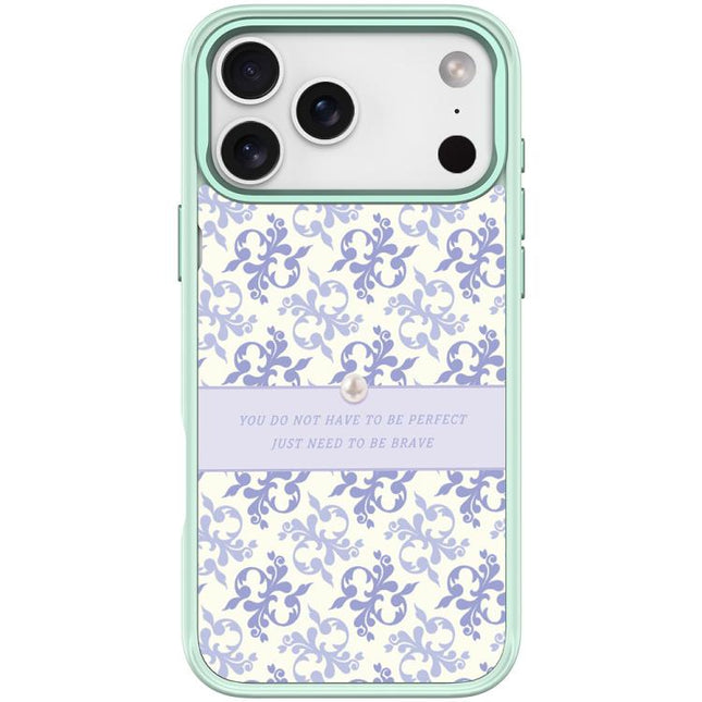 Light Purple Flower Pattern Magnetic Phone Case, For iPhone 17 Pro Max, For iPhone 17 Pro, For iPhone 17, For iPhone Air
