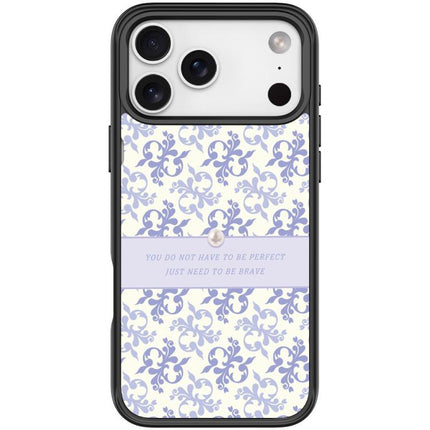Light Purple Flower Pattern Magnetic Phone Case, For iPhone 17 Pro Max, For iPhone 17 Pro, For iPhone 17, For iPhone Air