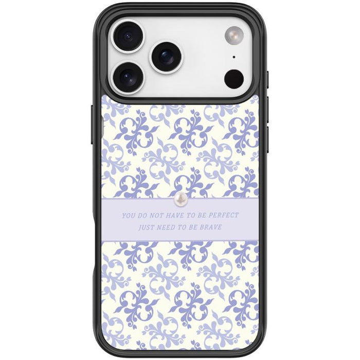 Light Purple Flower Pattern Magnetic Phone Case, For iPhone 17 Pro Max, For iPhone 17 Pro, For iPhone 17, For iPhone Air
