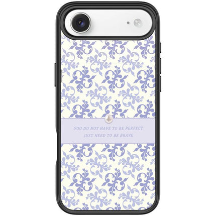 Light Purple Flower Pattern Magnetic Phone Case, For iPhone 17 Pro Max, For iPhone 17 Pro, For iPhone 17, For iPhone Air