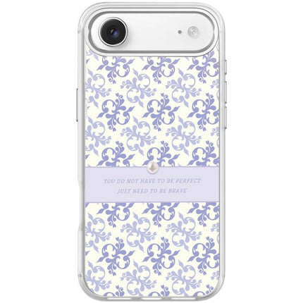 Light Purple Flower Pattern Magnetic Phone Case, For iPhone 17 Pro Max, For iPhone 17 Pro, For iPhone 17, For iPhone Air