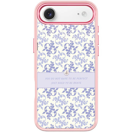 Light Purple Flower Pattern Magnetic Phone Case, For iPhone 17 Pro Max, For iPhone 17 Pro, For iPhone 17, For iPhone Air