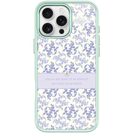 Light Purple Flower Pattern Magnetic Phone Case, For iPhone 16 Pro Max, For iPhone 16 Pro, For iPhone 15 Pro Max, For iPhone 15 Pro
