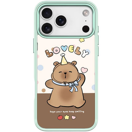 Adorable Little Capybara Pattern Magnetic Phone Case, For iPhone 17 Pro Max, For iPhone 17 Pro, For iPhone 17, For iPhone Air