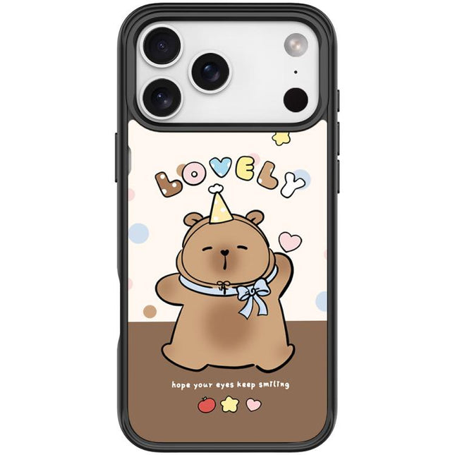 Adorable Little Capybara Pattern Magnetic Phone Case, For iPhone 17 Pro Max, For iPhone 17 Pro, For iPhone 17, For iPhone Air