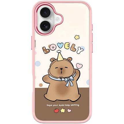 Adorable Little Capybara Pattern Magnetic Phone Case, For iPhone 17 Pro Max, For iPhone 17 Pro, For iPhone 17, For iPhone Air