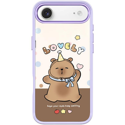 Adorable Little Capybara Pattern Magnetic Phone Case, For iPhone 17 Pro Max, For iPhone 17 Pro, For iPhone 17, For iPhone Air