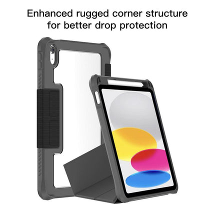 Mutural WenLan Series Y-shaped Multi-fold Vegan Leather Tablet Case, For iPad 2025 / 2022, For iPad Air 11 2026 / 2025 / 2024