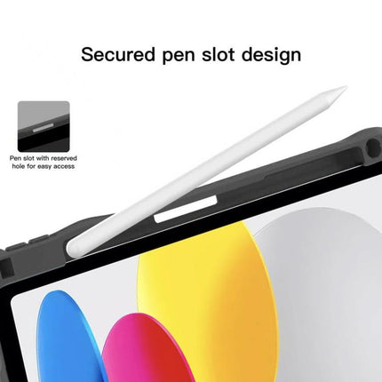 Mutural WenLan Series Y-shaped Multi-fold Vegan Leather Tablet Case, For iPad 2025 / 2022, For iPad Air 11 2026 / 2025 / 2024