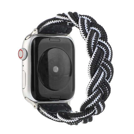 Elastic Woven Watchband For Apple Watch Series 6 & SE & 5 & 4 44mm / 3 & 2 & 1 42mm, 120mm