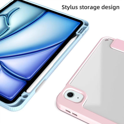 Mutural XingYi Series Tri-fold Vegan Leather Tablet Case, For iPad Air 13 2026 / 2025 / 2024, For iPad Air 11 2026 / 2025 / 2024, For iPad Pro 13 2025 / 2024