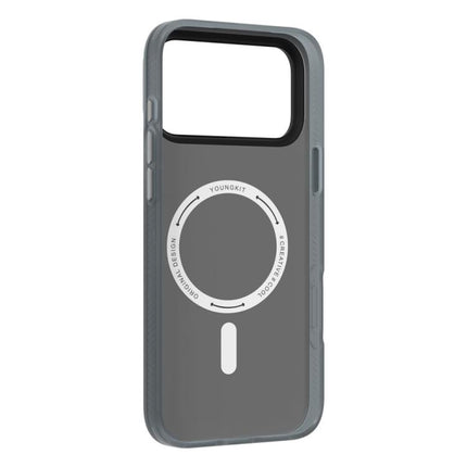 YOUNGKIT Technology Series IMD Hard PC Magnetic Phone Case, For iPhone 17 Pro Max, For iPhone 17 Pro, For iPhone 17, For iPhone Air