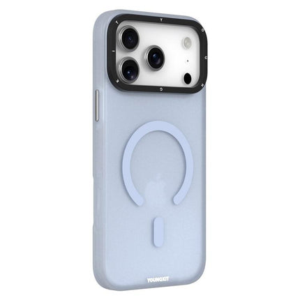 YOUNGKIT Matte PET TPU Magnetic Phone Case, For iPhone 17 Pro Max, For iPhone 17 Pro