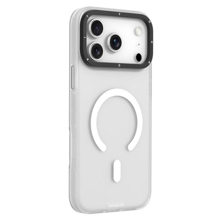 YOUNGKIT Matte PET TPU Magnetic Phone Case, For iPhone 17 Pro Max, For iPhone 17 Pro