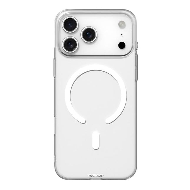 YOUNGKIT Crystal Shield PC Magnetic Phone Case, For iPhone 17 Pro Max, For iPhone 17 Pro
