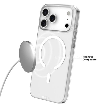 YOUNGKIT Crystal Shield PC Magnetic Phone Case, For iPhone 17 Pro Max, For iPhone 17 Pro