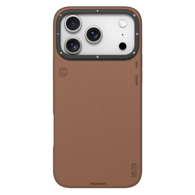 YOUNGKIT Technology Fashion Series Magnetic Phone Case, For iPhone 17 Pro Max, For iPhone 17 Pro