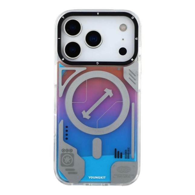 YOUNGKIT Galaxy-Rainbow Series Magnetic Phone Case, For iPhone 17 Pro Max, For iPhone 17 Pro
