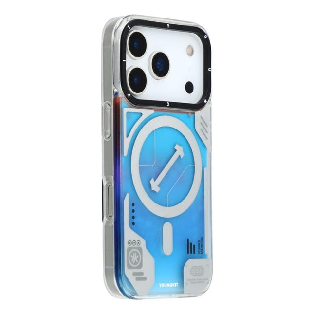 YOUNGKIT Galaxy-Rainbow Series Magnetic Phone Case, For iPhone 17 Pro Max, For iPhone 17 Pro