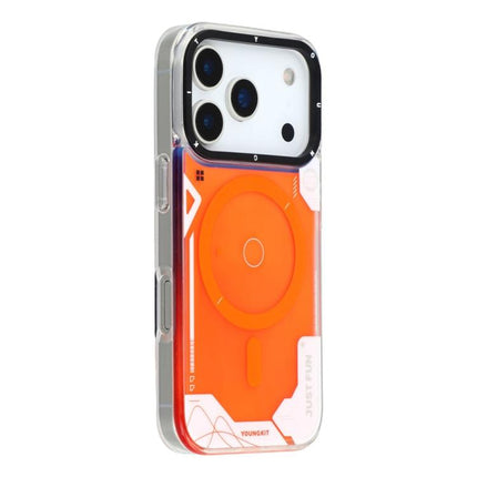 YOUNGKIT Galaxy-Rainbow Series Magnetic Phone Case, For iPhone 17 Pro Max, For iPhone 17 Pro