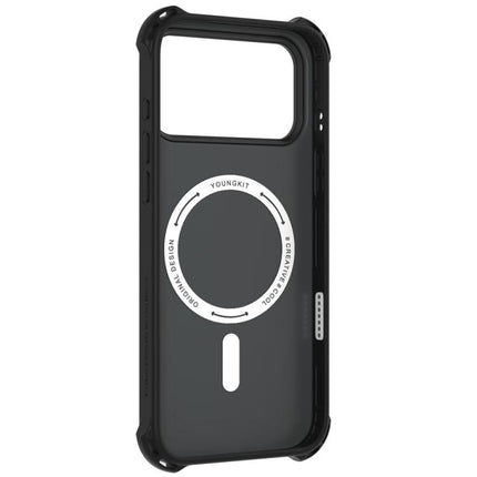 YOUNGKIT True Color Suitcase Texture IMD TPU Magnetic Phone Case, For iPhone 17 Pro Max, For iPhone 17 Pro