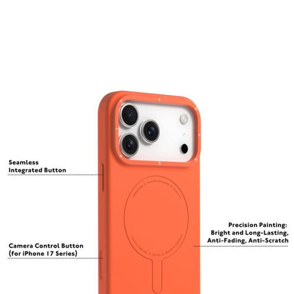 YOUNGKIT Morandi Series Magnetic Liquid Silicone PC Phone Case, For iPhone 17 Pro Max, For iPhone 17 Pro, For iPhone 17, For iPhone Air