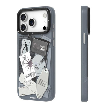 YOUNGKIT Interdimensional Series Magnetic Matte IMD TPU Phone Case, For iPhone 17 Pro Max, For iPhone 17 Pro