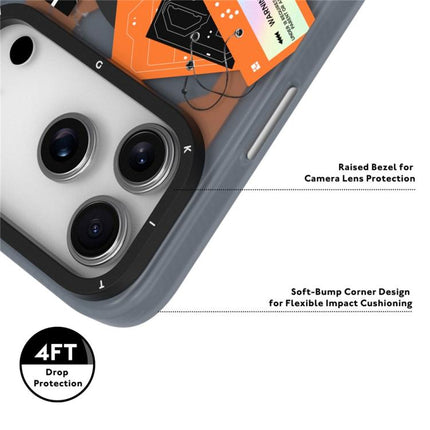 YOUNGKIT Interdimensional Series Magnetic Matte IMD TPU Phone Case, For iPhone 17 Pro Max, For iPhone 17 Pro