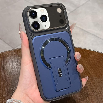 Shockproof Lens Cover Magnetic Phone Case with Hidden Holder, For iPhone 12, For iPhone 12 Pro Max, For iPhone 12 Pro, For iPhone 11 Pro Max