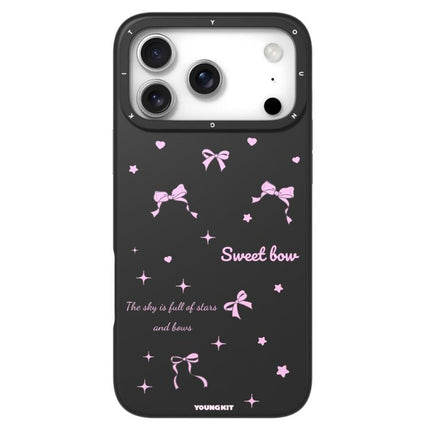 YOUNGKIT Sweetheart Story Series Magnetic IMD TPU Phone Case, For iPhone 17 Pro Max, For iPhone 17 Pro
