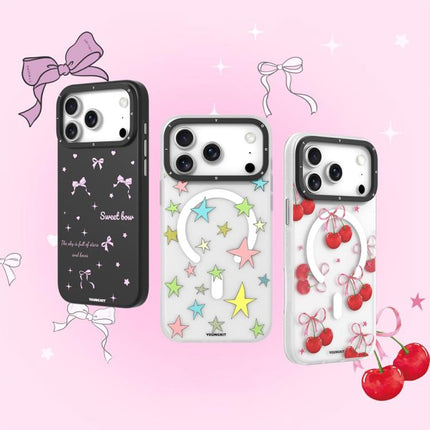 YOUNGKIT Sweetheart Story Series Magnetic IMD TPU Phone Case, For iPhone 17 Pro Max, For iPhone 17 Pro