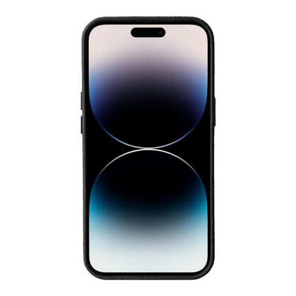 melkco Litchi Texture Genuine Leather Phone Case with Metal Lens Frame, For iPhone 14 Pro, For iPhone 14 Pro Max, For iPhone 13 Pro Max, For iPhone 13 Pro